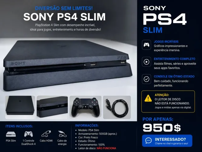 Vendo ps4 slim