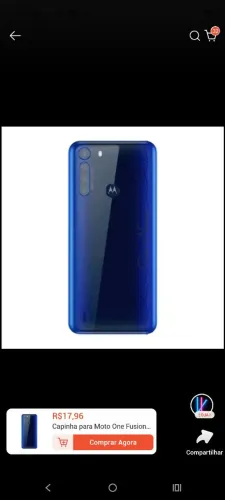 Motorola one fusion 128 gb (recondicionado)