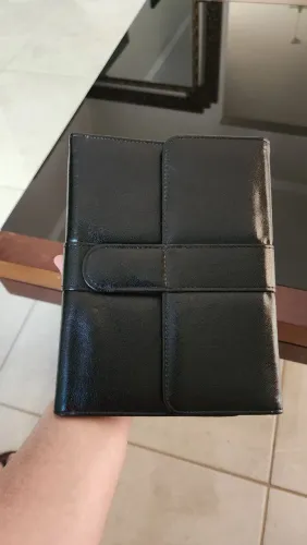 Porta Agenda de Couro