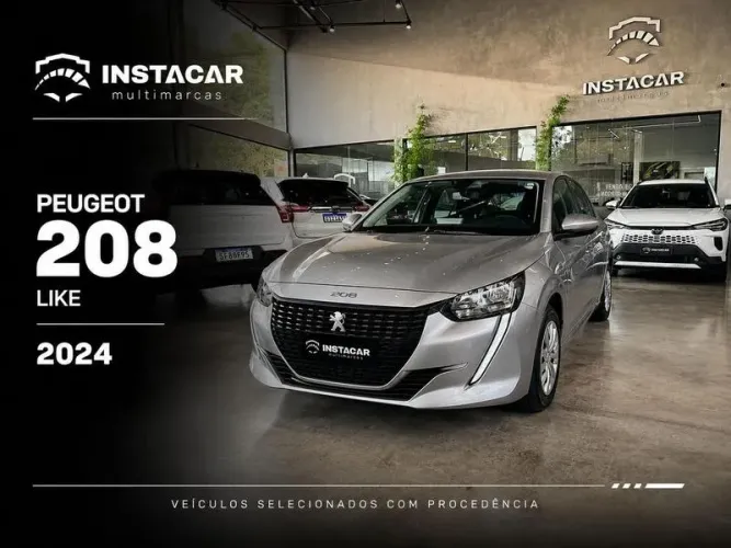Peugeot 208 Like 1.0 Flex 6V 5P Mec. 2024