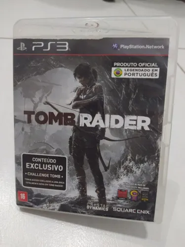 JOGO ORIGINAL PS3 - TOMB RAIDER CIB