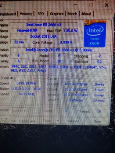 Xeon 2666 v3 