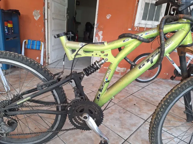 BAIXOU O PREÇO QUADRO BIKE COM SUSPENSÃO