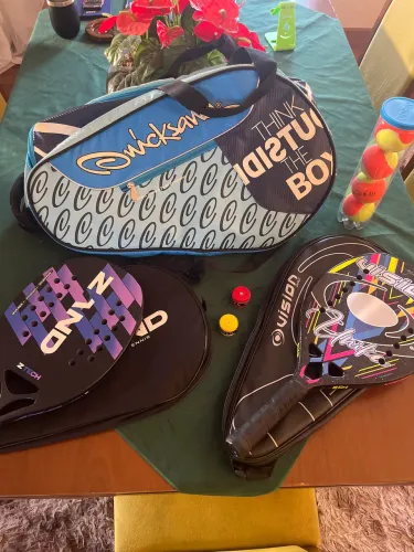 Kit beach tennis completo (excelente estado)