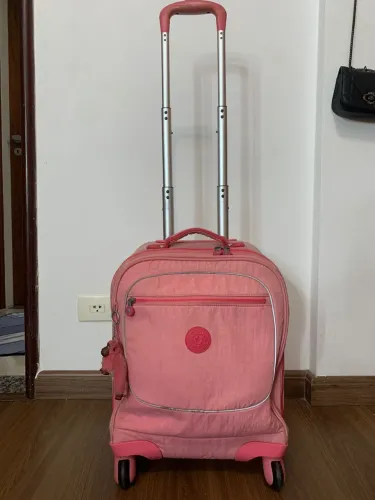 Mochila kipling rosa 