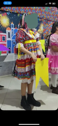 Vestido Junino  Quadrilha São João 