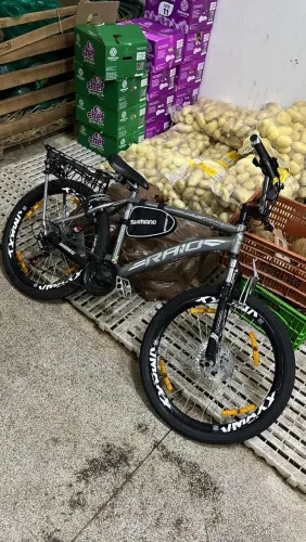 Bike raio montada