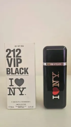 Perfume 212 Vip Black I Love NY (Carolina Herrera) - 100 ml - Novo / Tester
