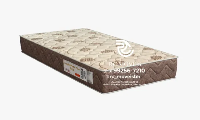 Colchão Solteiro D33 Comfortpedic Line 88x1.88 - Espuma Alta Densidade 17cm