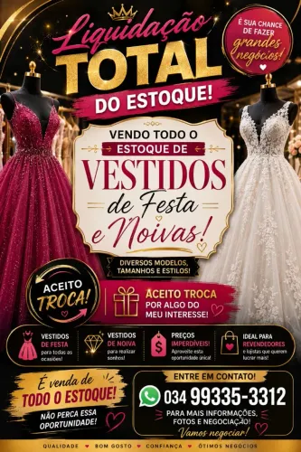 Vestidos festa ( loja ) VENDA