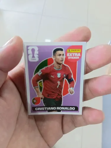 FIGURINHA DA COPA CR7