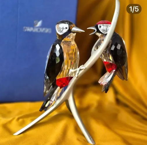 Pássaros Swarovski