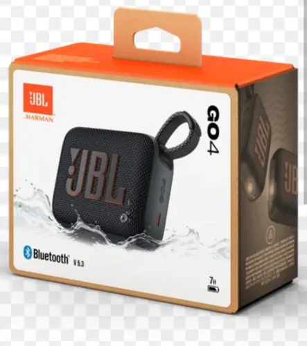 CAIXA DE SOM JBL GO 4 - BLUETOOTH V6.3 (NOVO) - Certificação IP67 A prova dágua 