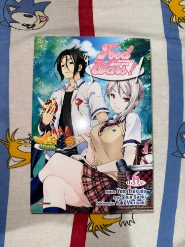 desapego de mangas: food wars volume 6