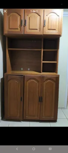 VENDO ARMÁRIO DE MADEIRA DE CEREJEIRA