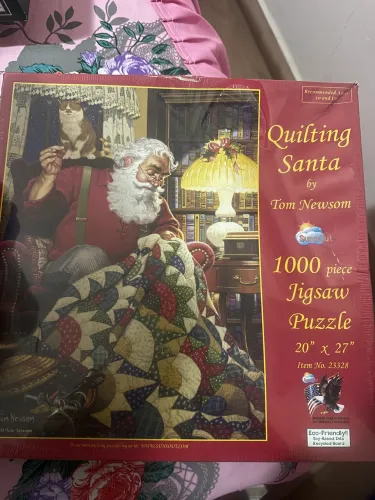 Quebra cabeça papai noel