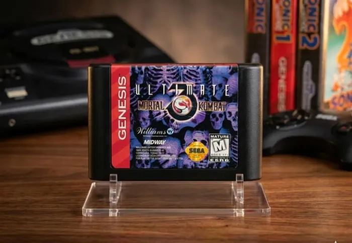 Jogo fita ultimate mortal Kombat 3 sega mega drive genesis repro.