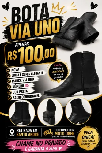 bota maravilhosa