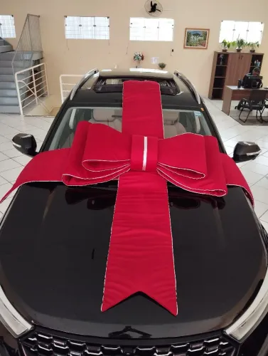 Laço gigante para decoração de veiculos