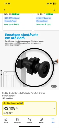 Portão grade/ proteção crianças e pet