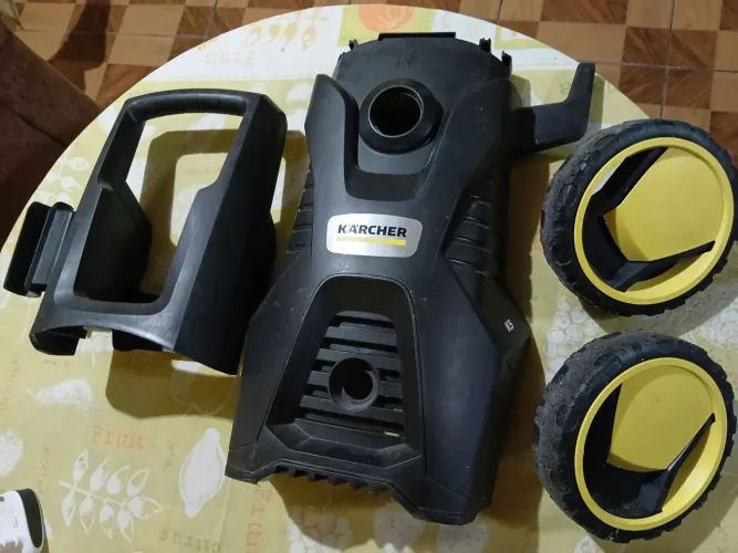 Acessorios da máquina de alta pressão karcher K5 (alça, frente e rodas)