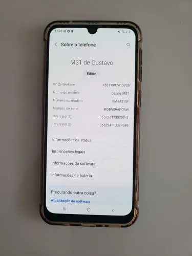Smartphone Galaxy M31 Samsung