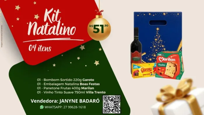 Cestas natalinas 2026