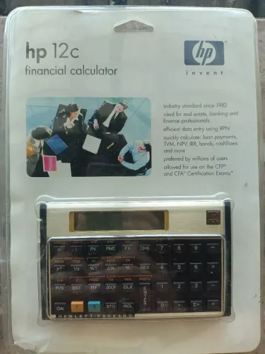Calculadora Hp 12c Gold Original