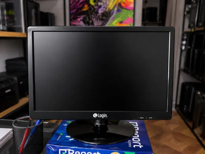 Monitor login 19p Hdmi e vga