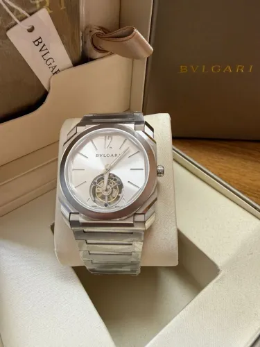 Relógio Base ETA Estilo Bvlgari Octo Finissimo Tourbillon