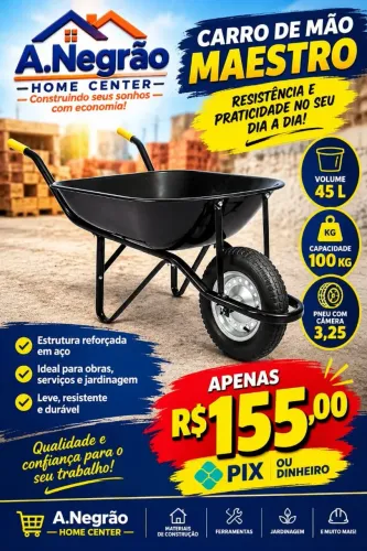 Carro de mão Maestro