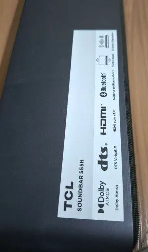 Soundbar TCL S55H Dolby Atmos Bluetooth