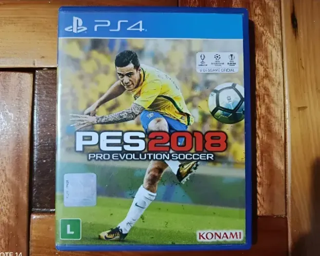 PES 2018 - Jogo PS4 Mídia Física