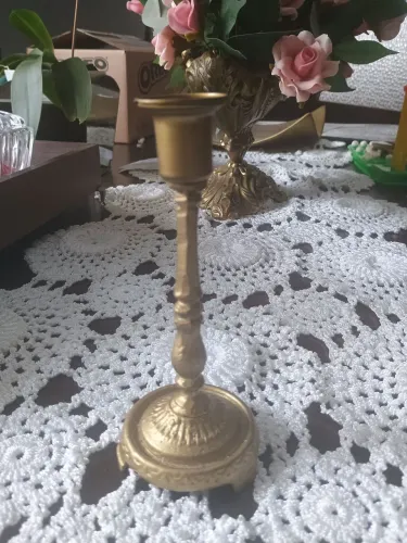 Castiçal de bronze