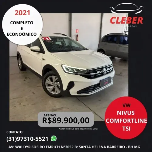 Volkswagen Nivus Comfortline 1.0 200 TSI Flex AUT 2021