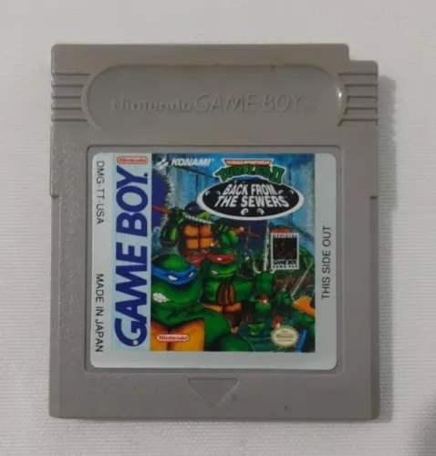 Teenage Mutant Ninja Turtles II Back from the Sewers original Game Boy