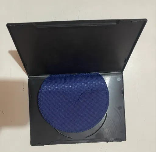 Estojo para guardar disco.