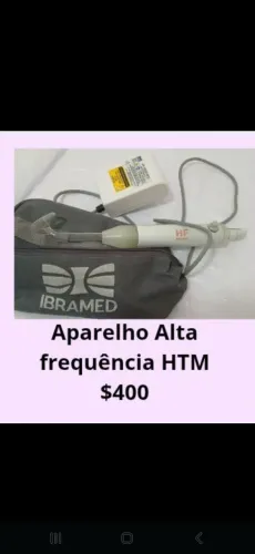 Aparelho alta frequência seminovo