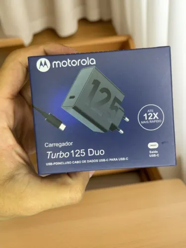 Carregador 125 Duo Motorola USB-C para USB-C an16