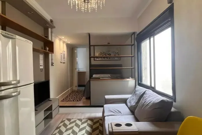 Studio Mobiliado com 29 metros 1 quarto no bairro Cidade Baixa - Porto Alegre - RS