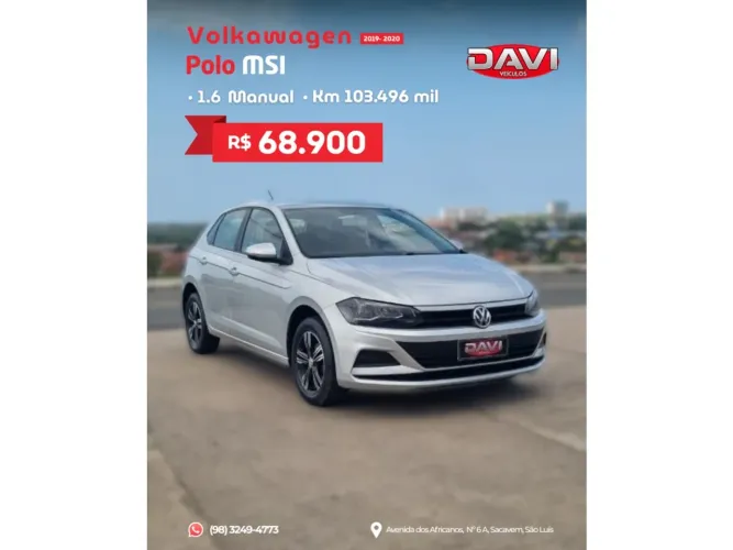 Volkswagen Polo 1.6 MSI Flex 16V 5P 2020