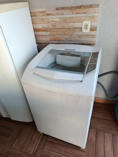 Máquina de lavar 600,00 Brastemp 12 kilos usada funcionando perfeitamente