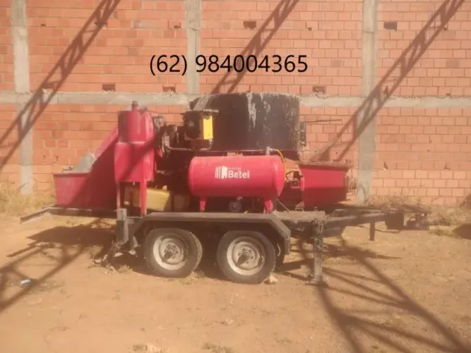 Maquina de bombear concreto estacionaria