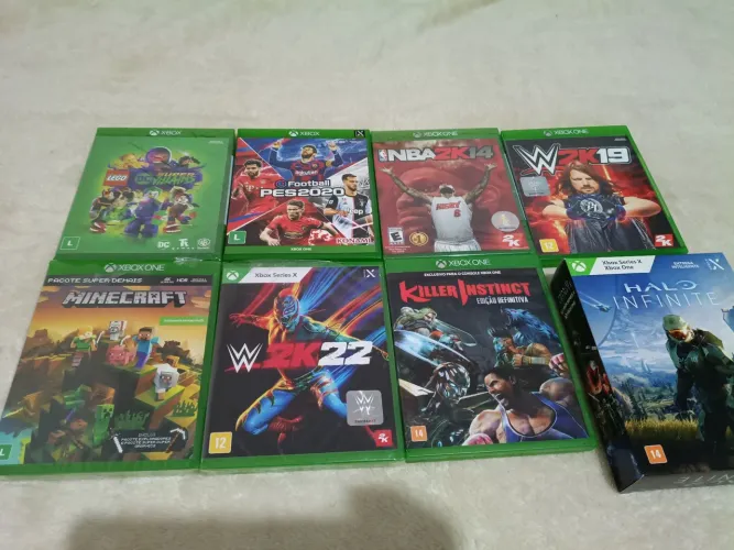 Lote Jogos Xbox One Perfeito estado 