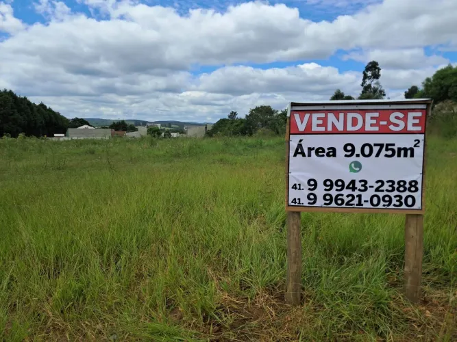 Vende-se Área urbana 9.075 m2 com frente comercial