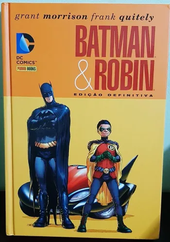 BATMAN REVISTA HQ BATMAN E ROBIN EDIÇÃO DEFINITIVA