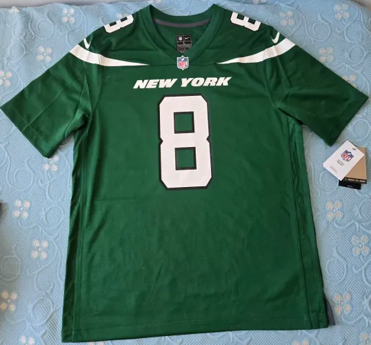 NFL New York Jets #8 Aaron Rodgers Home Nike Jersey