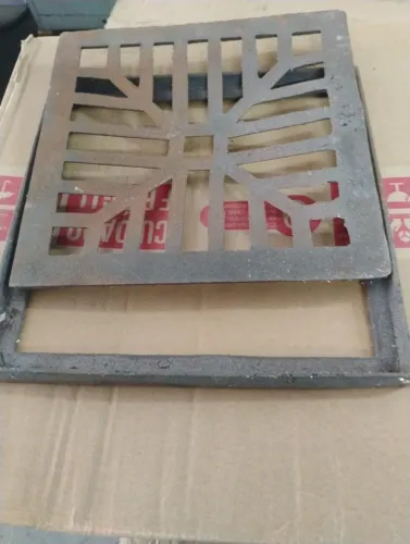 Grelha ralo de ferro fundido 25x25