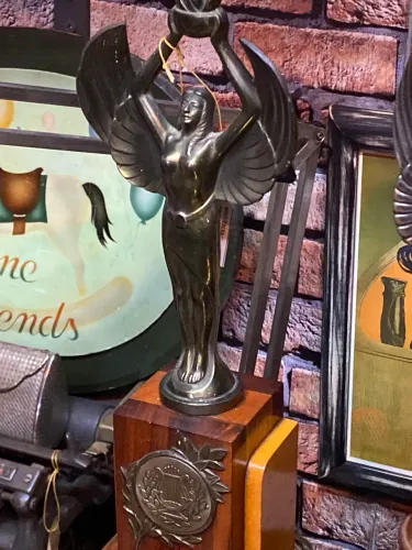 Troféus antigos. 