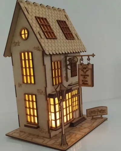 Miniatura Livraria Beco Diagonal Harry Potter